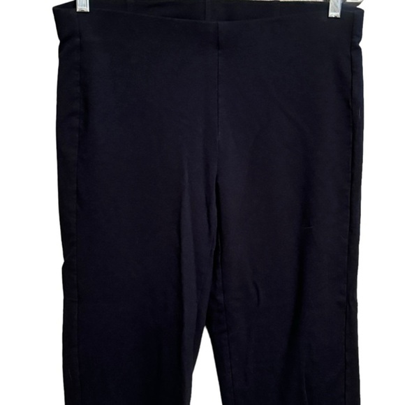 Pure Jill Slim Leg Cropped Black‎ Pants - Picture 2 of 5